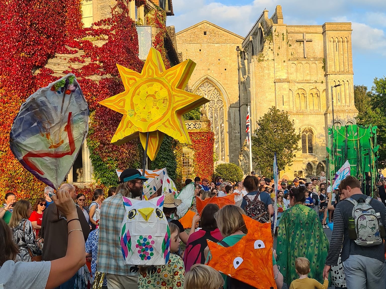 Carnival Arts Workshop - Preparation for the Procession